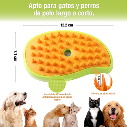 Pet Spa Brush™ | Cepillo a vapor para mascotas