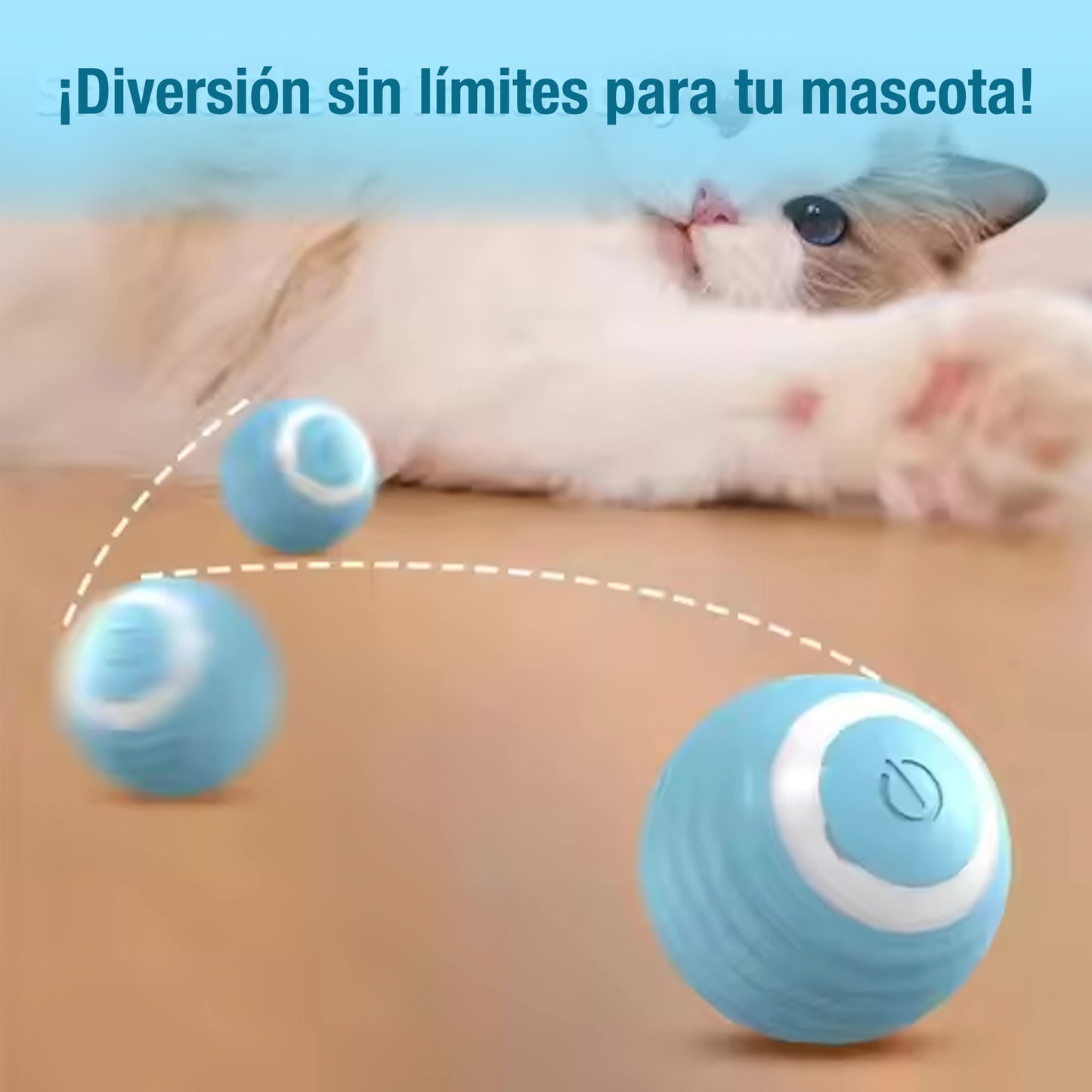 Playball for Cats™ Pelota interactiva para gatos